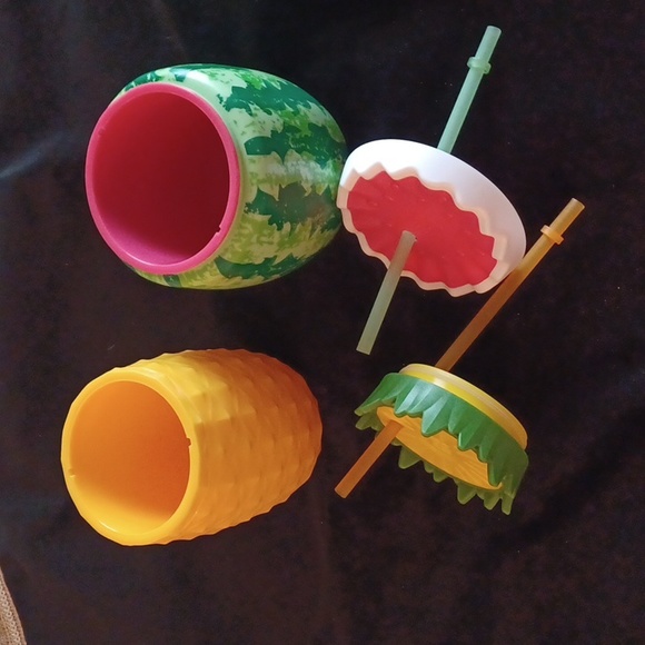 Tropical drink cups bundle - Picture 3 of 4